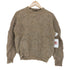 ブルックスブラザーズ BROOKS BROTHERS MADE IN SCOTLAND SHETLAND WOOL クルーネックニット レディース JPN:S