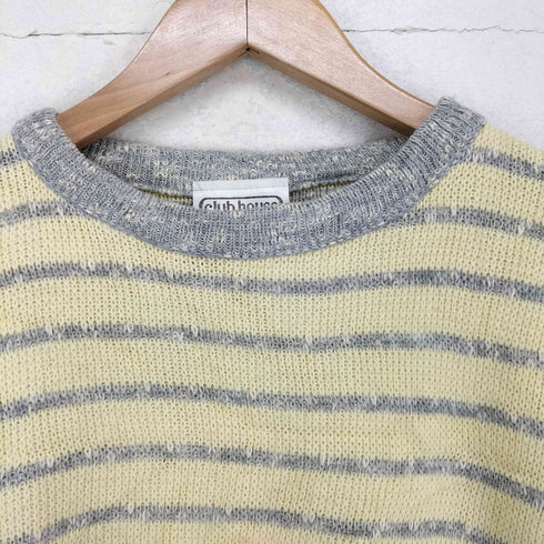 CLUB HOUSE MADE IN THE UK ボーダーニット メンズ