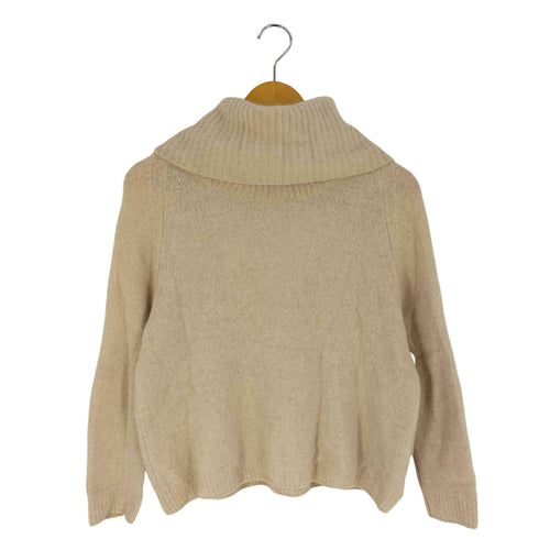 トナル TONAL ラクーンオフタートルニット レディース 38