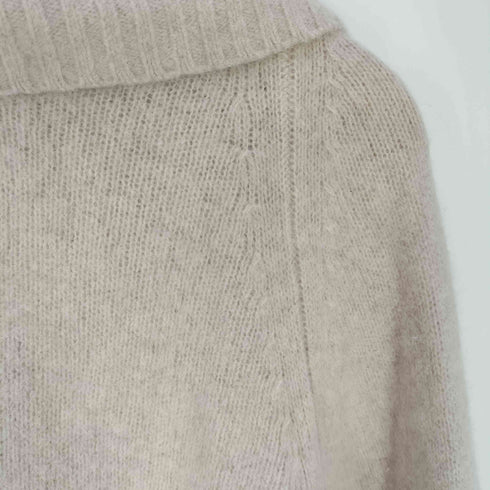 トナル TONAL ラクーンオフタートルニット レディース 38