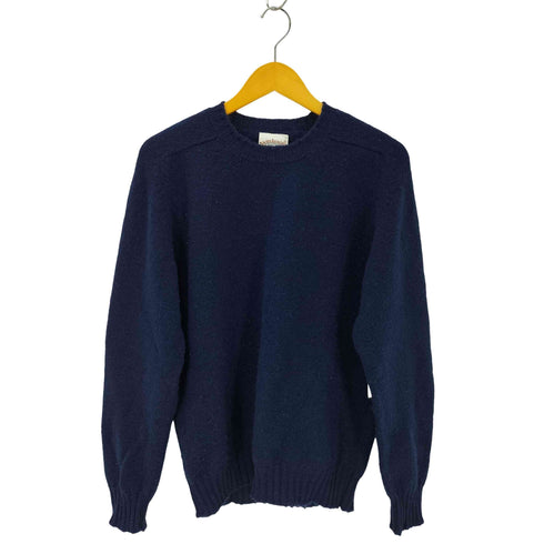 ジャミーソンズ jamiesons スコットランド製 レザーエルボーパッチ ウールニット メンズ JPN:XL