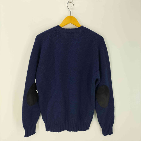 ジャミーソンズ jamiesons スコットランド製 レザーエルボーパッチ ウールニット メンズ JPN:XL