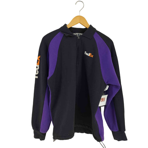 STOM HERMAN FEDEX ハーフジップスウェット メンズ