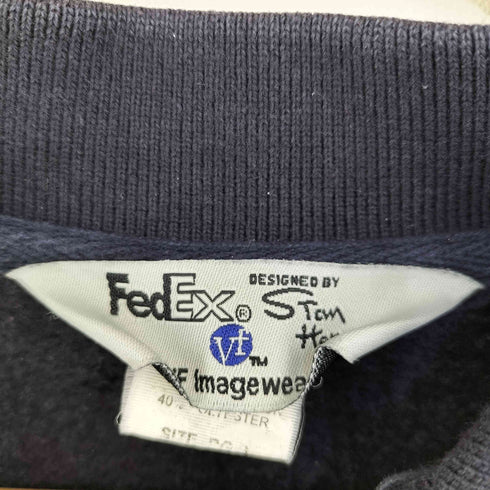 STOM HERMAN FEDEX ハーフジップスウェット メンズ