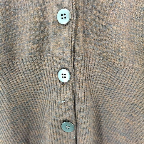ジョンスメドレー JOHN SMEDLEY 英国製 旧タグ ウール ニットポロシャツ レディース