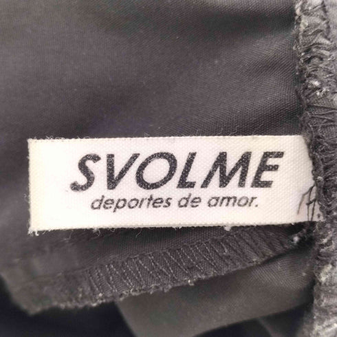 スボルメ svolme ロゴプリントポリエステルパンツ メンズ JPN:XL