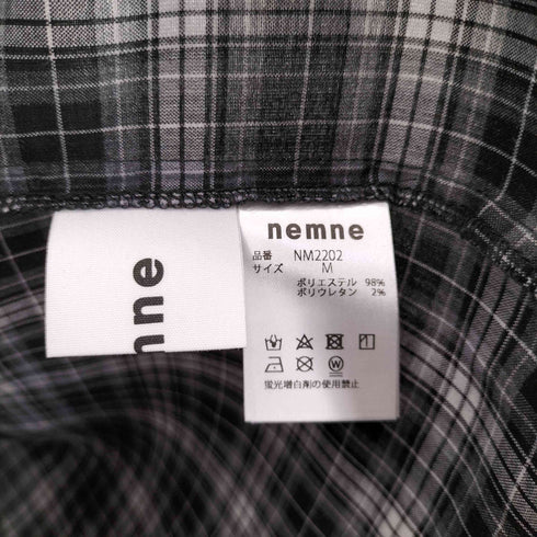 nemne 24AW ギャザーリボンブラウス レディース import:M