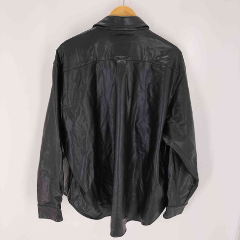 Alcindor Materials フェイクレザーシャツ メンズ JPN:L