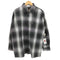 エフビーカウンティ FB COUNTY L/S CHECKER FLANNEL SHIRT オンブレチェック シャツ メンズ import:M