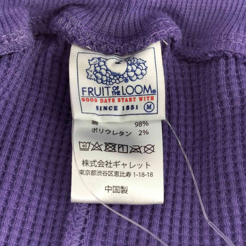フルーツオブザルーム FRUIT OF THE LOOM サーマルパンツ メンズ JPN:L