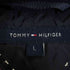 トミーヒルフィガー TOMMY HILFIGER エンブレム刺繍 フーデッド ダウンコート レディース import:L