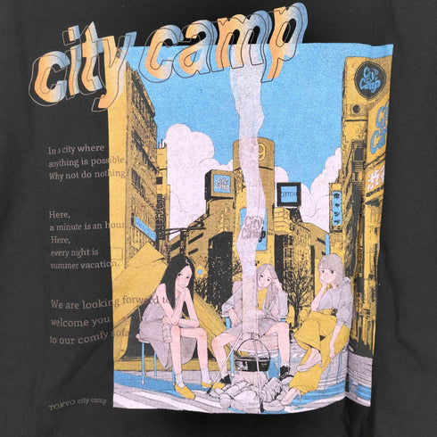 City Camp city camp Tee casual メンズ L