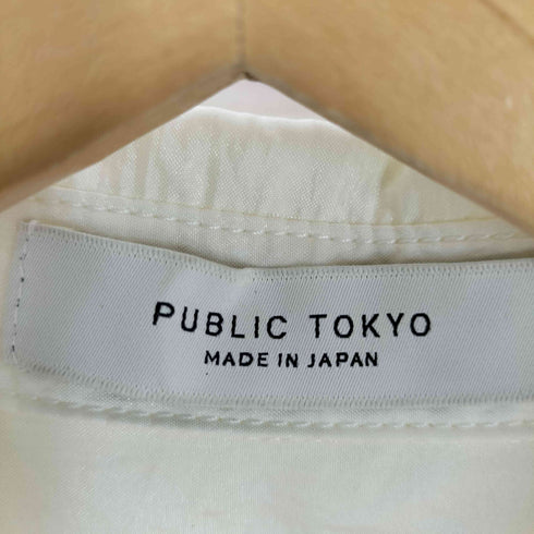 パブリックトウキョウ PUBLIC TOKYO サイドオープンシャツ レディース FREE