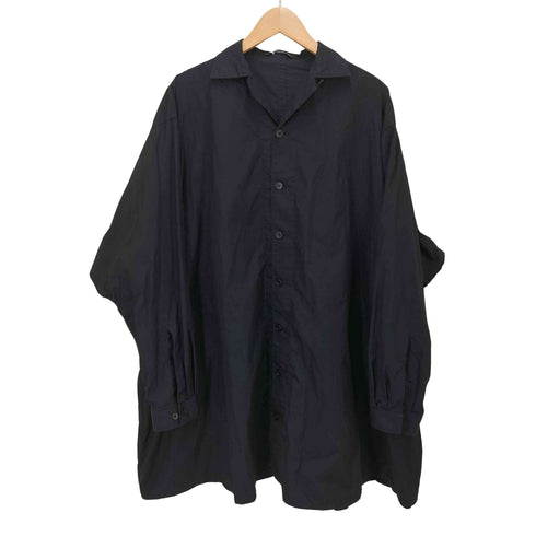 ヨウジヤマモト Yohji Yamamoto オープンカラー Aラインシャツ メンズ