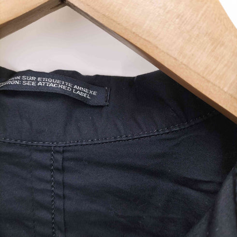 ヨウジヤマモト Yohji Yamamoto オープンカラー Aラインシャツ メンズ