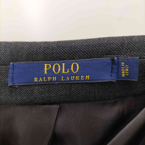 ポロラルフローレン POLO RALPH LAUREN イタリア製 2Bウールテーラードジャケット 袖裏ストライプ セットアップ メンズ 38S/32