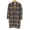 トナル TONAL シャギーチェックノーカラーコート レディース JPN:38