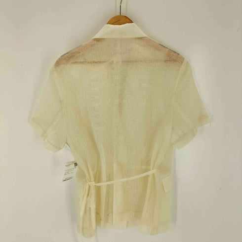 メゾンスペシャル MAISON SPECIAL Sheer Jacquard Oversized Jacket O.WHT レディース FREE