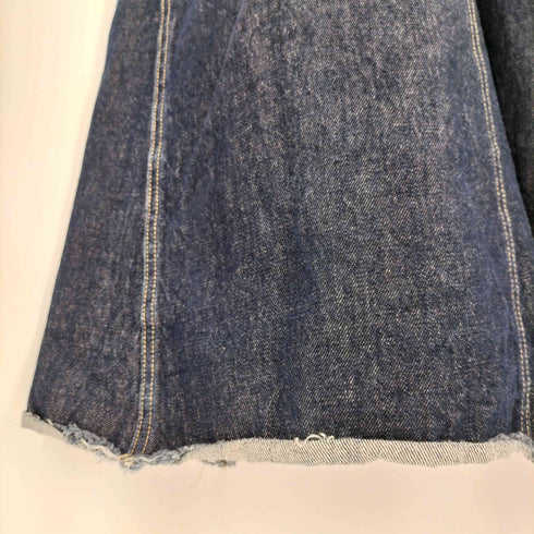 スローブイエナ SLOBE IENA Le DENIM カットオフ スカート デニム オーバーオール レディース
