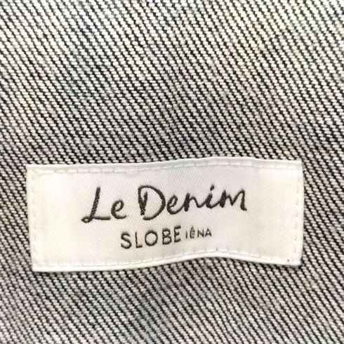 スローブイエナ SLOBE IENA Le DENIM カットオフ スカート デニム オーバーオール レディース