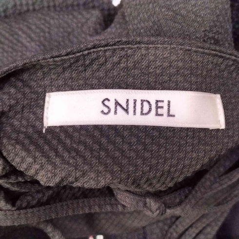 スナイデル snidel 24SS ショルダーリボン エンブロイダリー ワンピース レディース JPN:1