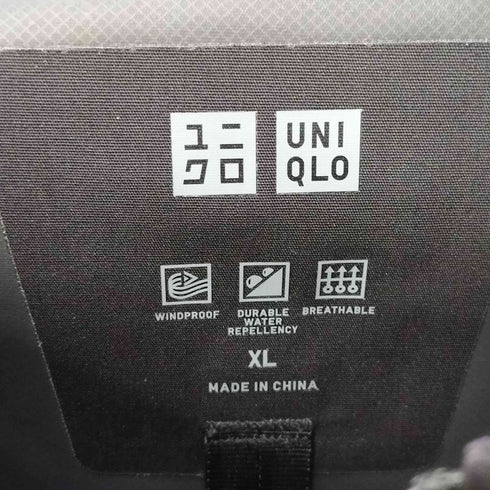 ユニクロ UNIQLO ブロック テック コート メンズ JPN:XL