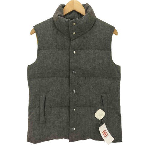 トリココムデギャルソン tricot COMME des GARCONS AD1999 90s ウール切替ダウンベスト レディース