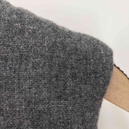 トリココムデギャルソン tricot COMME des GARCONS AD1999 90s ウール切替ダウンベスト レディース