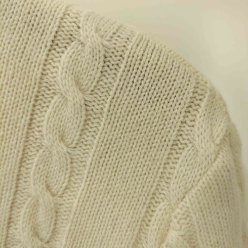 トリココムデギャルソン tricot COMME des GARCONS AD1998 90sデザイン切替ケーブルニット レディース