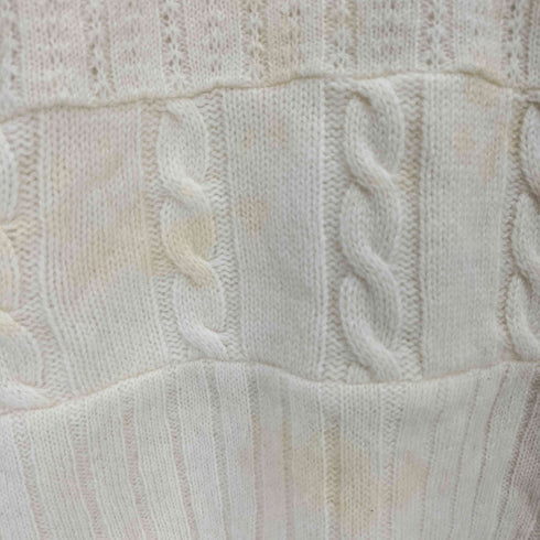 トリココムデギャルソン tricot COMME des GARCONS AD1998 90sデザイン切替ケーブルニット レディース