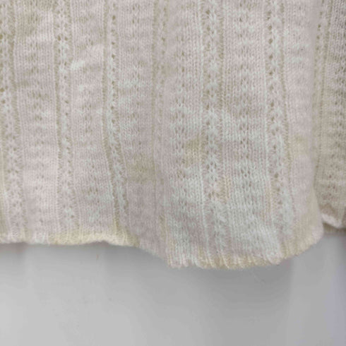 トリココムデギャルソン tricot COMME des GARCONS AD1998 90sデザイン切替ケーブルニット レディース