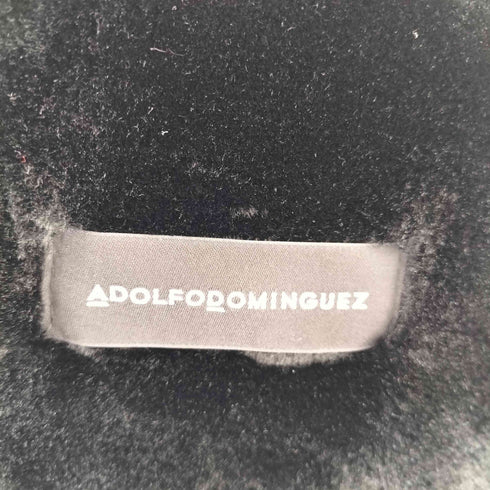 アドルフォドミンゲス ADOLFO DOMINGUEZ コーティング フェイクムートンダッフルコート レディース JPN:M