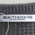 ビューティーアンドユースユナイテッドアローズ BEAUTY & YOUTH UNITED ARROWS コットンナイロン フラワー メッシュニット レディース