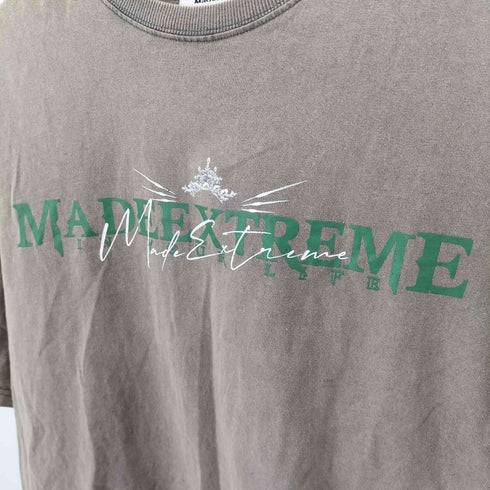 メイド エクストリーム MADE EXTREME 両面プリント クルーネック S/S TEE メンズ import:XL