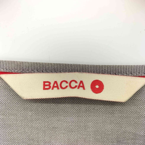 バッカ BACCA サイドスリット ラップスカート シャツ ワンピース レディース JPN:36