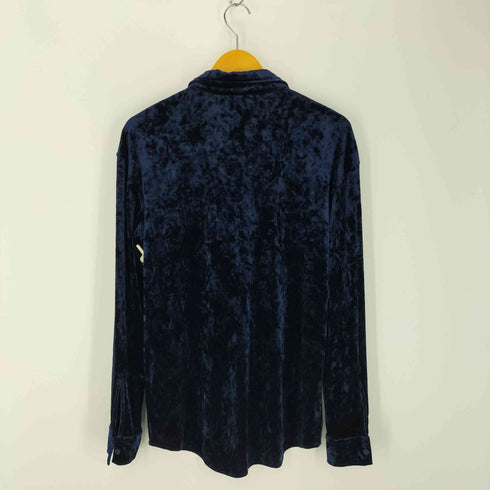 ザラ ZARA ベロアシャツ メンズ JPN:M