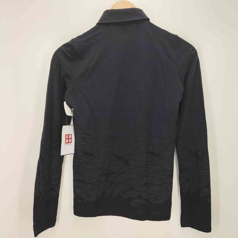 クリストフルメール CHRISTOPHE LEMAIRE 初期タグ クローバータグ 総柄プリントL/S シャツ レディース 2
