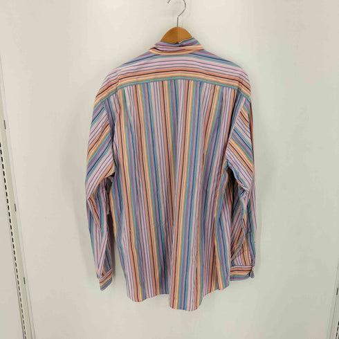 ポロバイラルフローレン Polo by RALPH LAUREN WESTERTOY ストライプ L/S シャツ メンズ import:XL