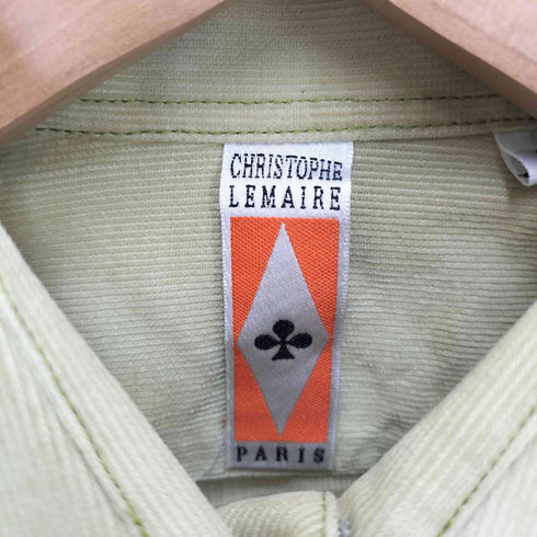 クリストフルメール CHRISTOPHE LEMAIRE 初期タグ クローバータグ コーデュロイシャツ レディース 0