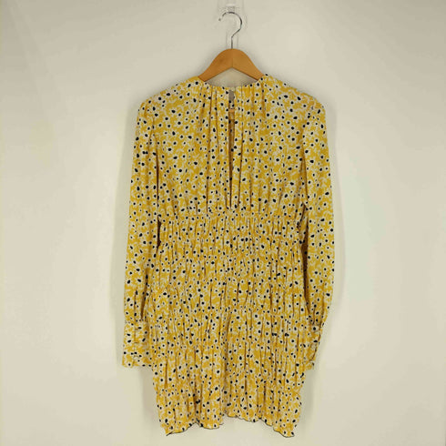 エイチビューティーアンドユースユナイテッドアローズ H BEAUTY & YOUTH UNITED ARROWS FLOWER PRINT SHIRRING DRESS フラワープリント シャーリング ドレス レディース