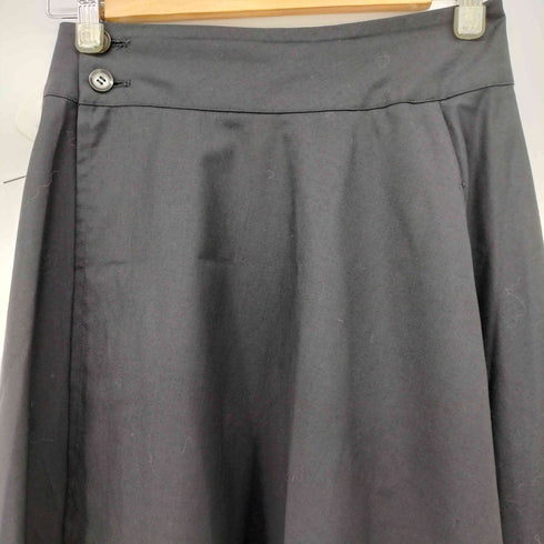 ヨウジヤマモト Yohji Yamamoto 06SS +NOR ウール ラップスカート レディース JPN:1