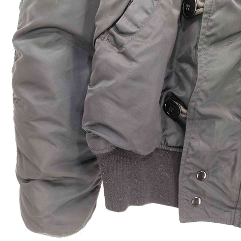 アルファインダストリーズ ALPHA INDUSTRIES 80-90s USA製 N-2B フライトジャケット 貫通ポケット メンズ MEDIUM