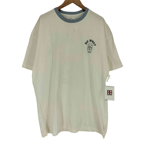 オーバープリント OVER PRINT リンガーTシャツ メンズ XL