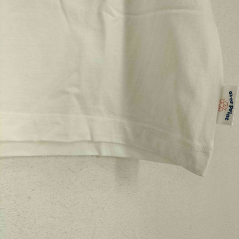 オーバープリント OVER PRINT リンガーTシャツ メンズ XL