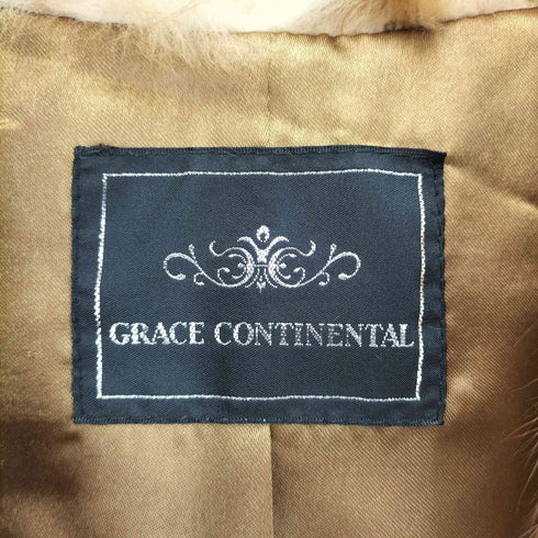 グレースコンチネンタル GRACE CONTINENTAL フォックスファーベスト レディース 36
