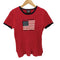 ポロジーンズカンパニーラルフローレン POLO JEANS COMPANY RALPH LAUREN 星条旗ショートスリーブコットンニット レディース JPN:L