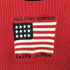 ポロジーンズカンパニーラルフローレン POLO JEANS COMPANY RALPH LAUREN 星条旗ショートスリーブコットンニット レディース JPN:L