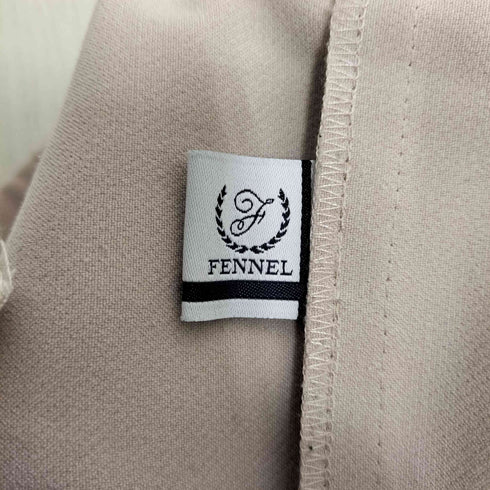 FENNEL 1タック テーパードスラックスパンツ レディース 38