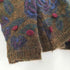 EXPRESS TRICOT 90S ボタニカル モヘヤ シャギー ニット カーディガン レディース import:M