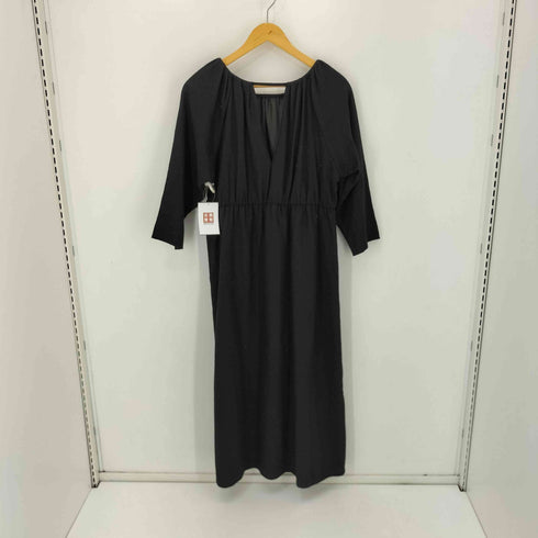 ロクビューティーアンドユースユナイテッドアローズ 6 BEAUTY & YOUTH UNITED ARROWS GEORGETTE BACK V ONE PIECE レディース JPN:36
